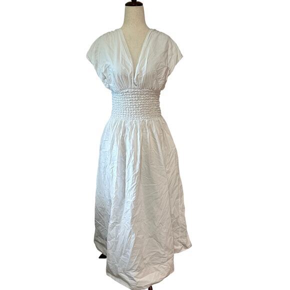 STAUD Women's Jackson Dress Size S In White - Picture 1 of 13